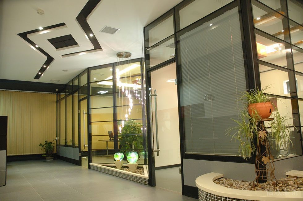 普天投資機構(gòu)辦公室裝修-前臺區(qū)