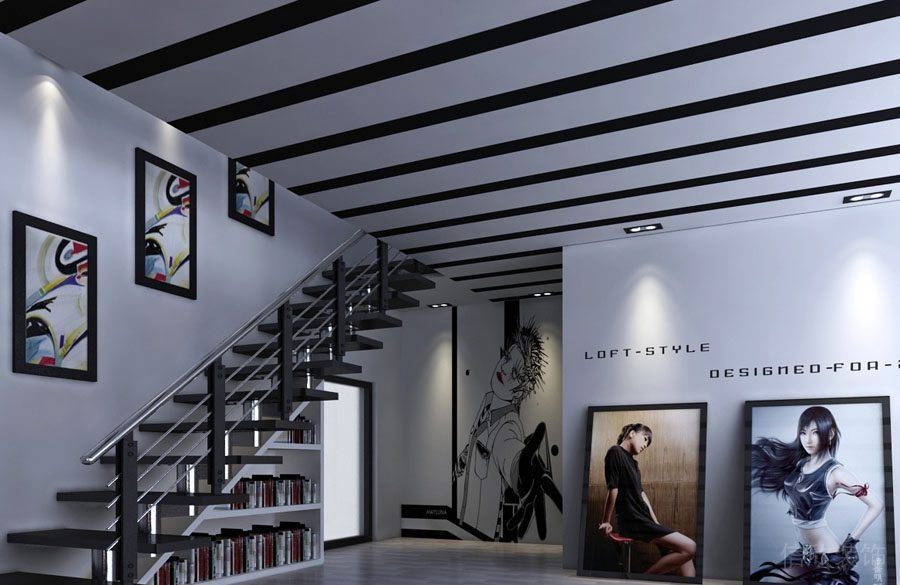 福田區(qū)黑白灰黑白映畫公司190平方辦公室裝修 福田區(qū)黑白灰黑白映畫公司190平方辦公室裝修