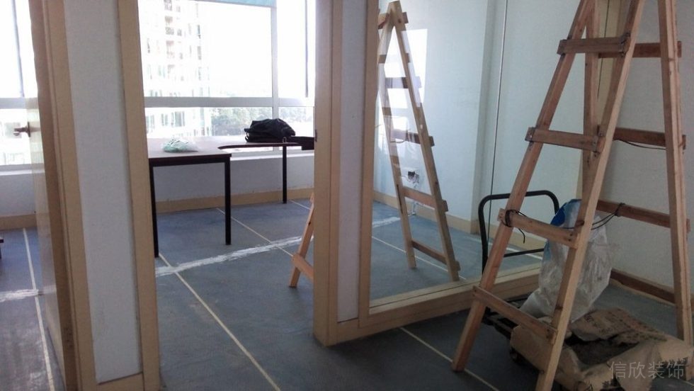 財(cái)富廣場(chǎng)辦公室裝修-電路施工2