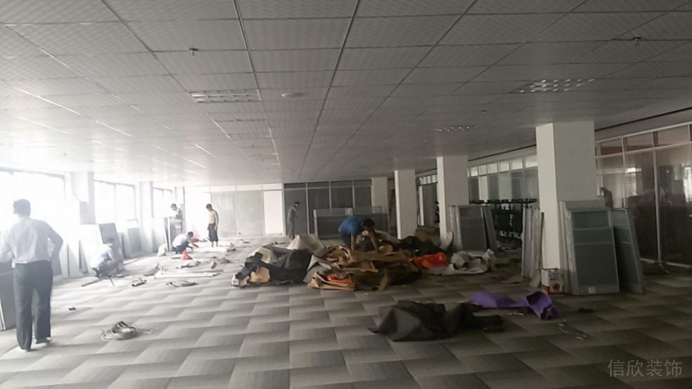 羅湖辦公室裝修 地面天花