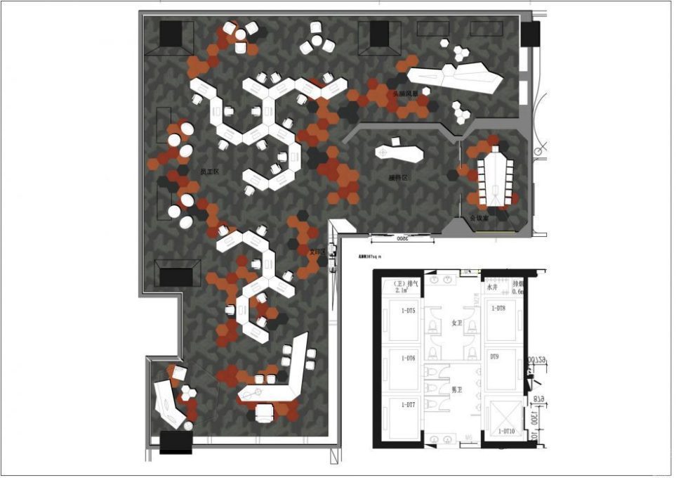深圳南山辦公室裝修實(shí)景圖