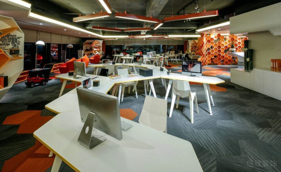 深圳南山辦公室裝修實(shí)景圖