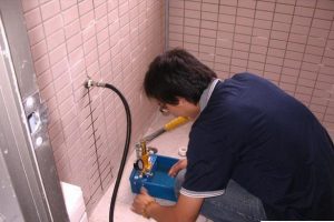 打壓測(cè)水管