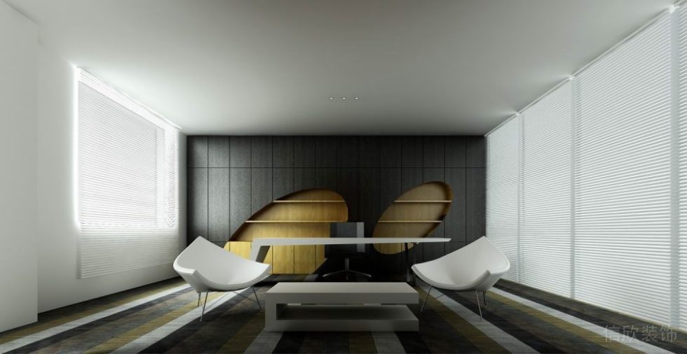 金海岸辦公室裝修-經(jīng)理辦公室