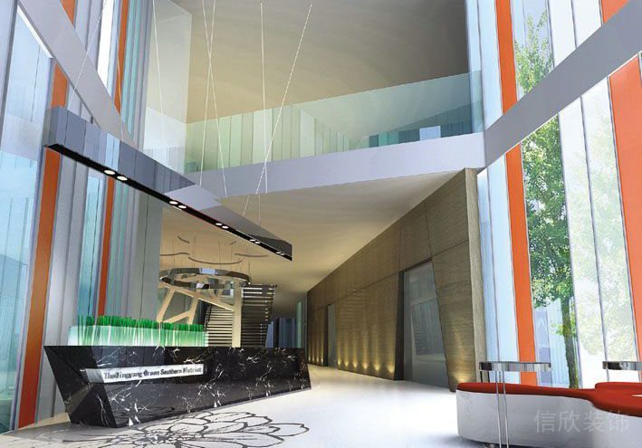 龍崗現(xiàn)代風(fēng)格辦公室裝修