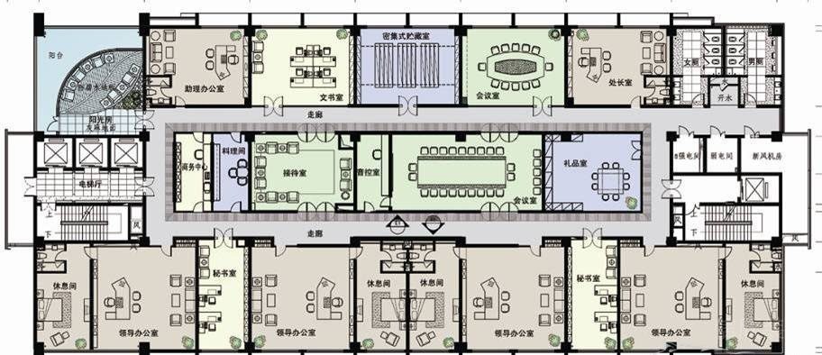 云泰福田辦公樓裝修設(shè)計