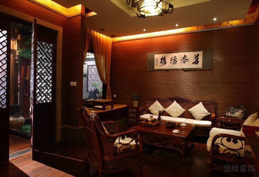 春月茶樓裝修_茶座2