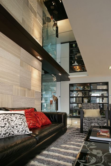 福田匯港名苑中式家居裝修-客廳3