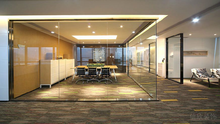 深圳福田區(qū)車公廟現(xiàn)代辦公室裝修 深圳福田區(qū)車公廟現(xiàn)代辦公室裝修