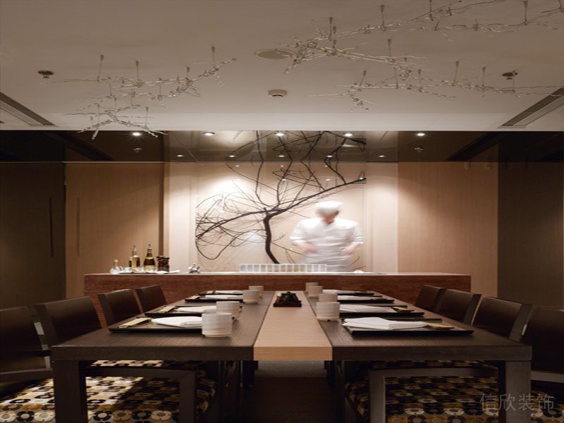 餐廳裝修暖色調(diào)包房