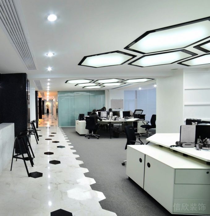 深圳南山科技園辦公室裝修_公共辦公區(qū)