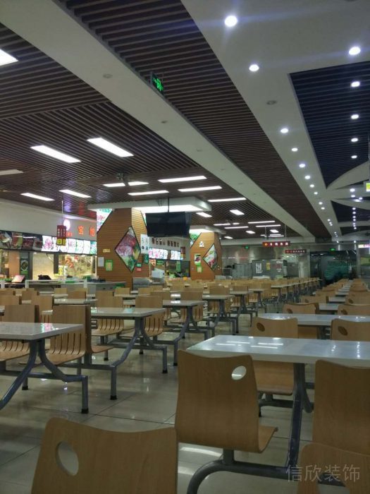 深圳南山寶旭快餐廳裝修_就餐區(qū)