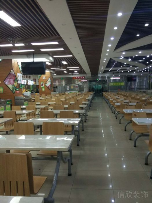 深圳南山寶旭快餐廳裝修_就餐區(qū)2