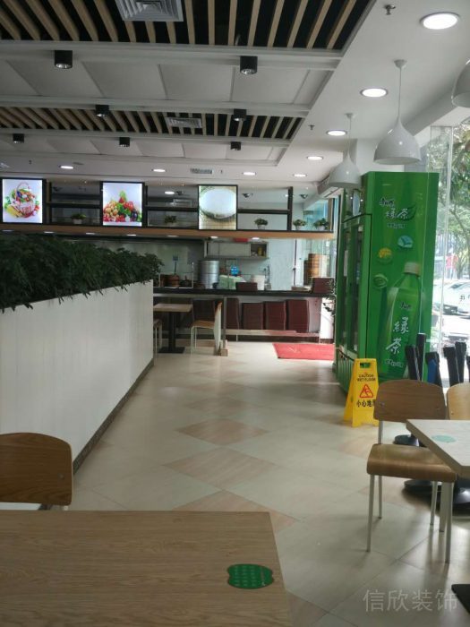 一品佳深圳福田快餐店裝修 一品佳深圳福田快餐店裝修