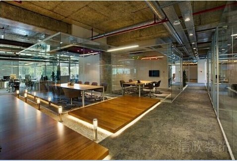 設(shè)計公司辦公室裝修效果