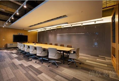 設(shè)計公司辦公室裝修效果