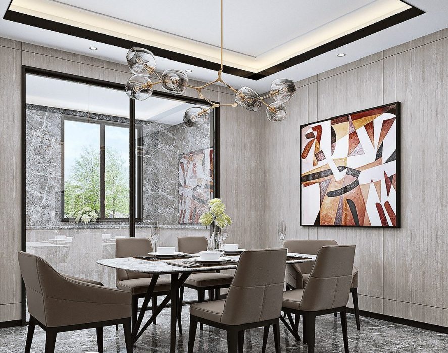 龍崗現(xiàn)代風(fēng)格別墅裝修