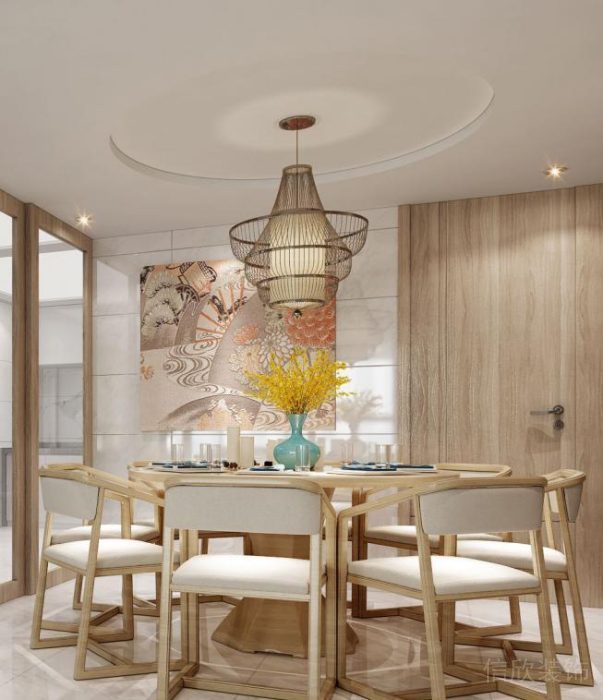 家居裝修設(shè)計(jì)日式風(fēng)格桂芳園餐廳