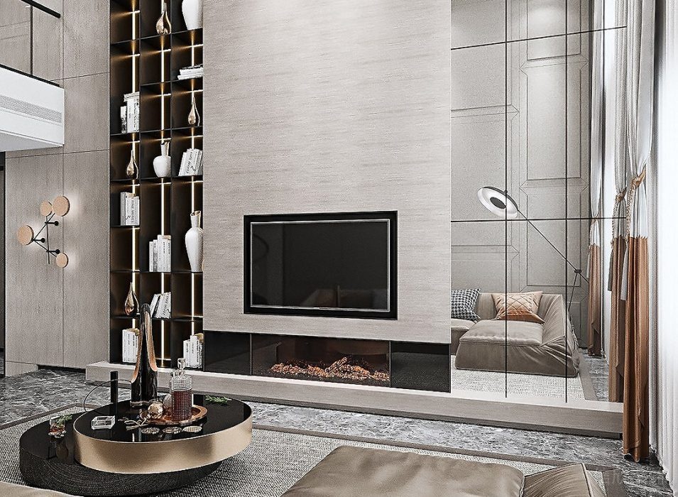 龍崗現(xiàn)代風(fēng)格別墅裝修