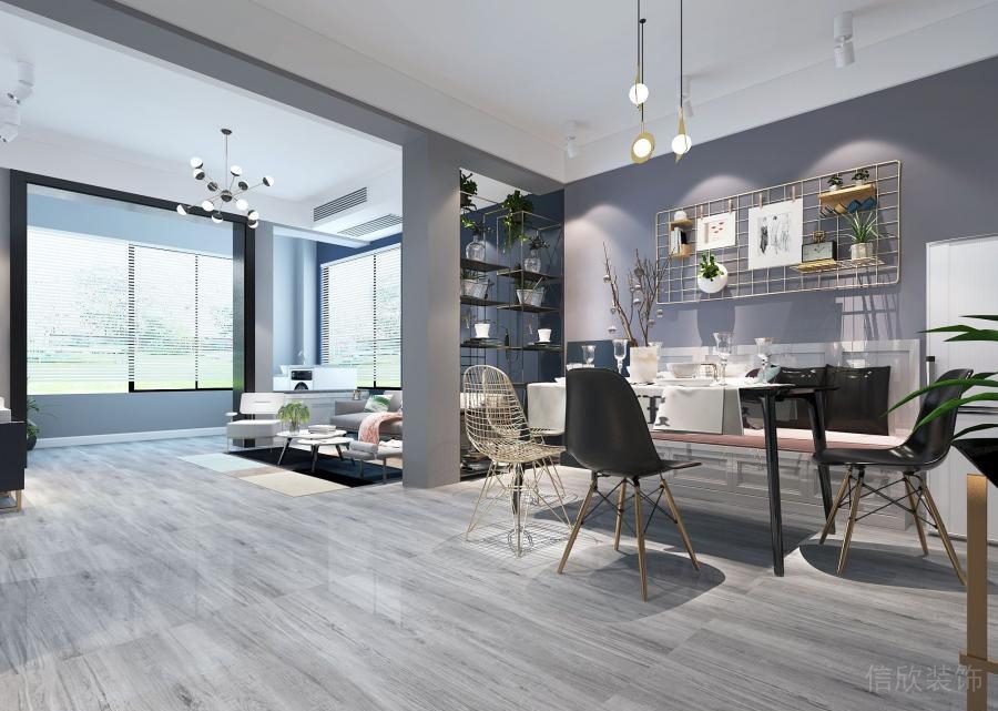 福田中心區(qū)現(xiàn)代簡(jiǎn)約家居裝修