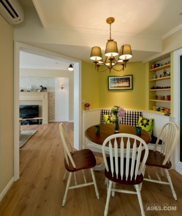 家裝美式風(fēng)格餐廳1