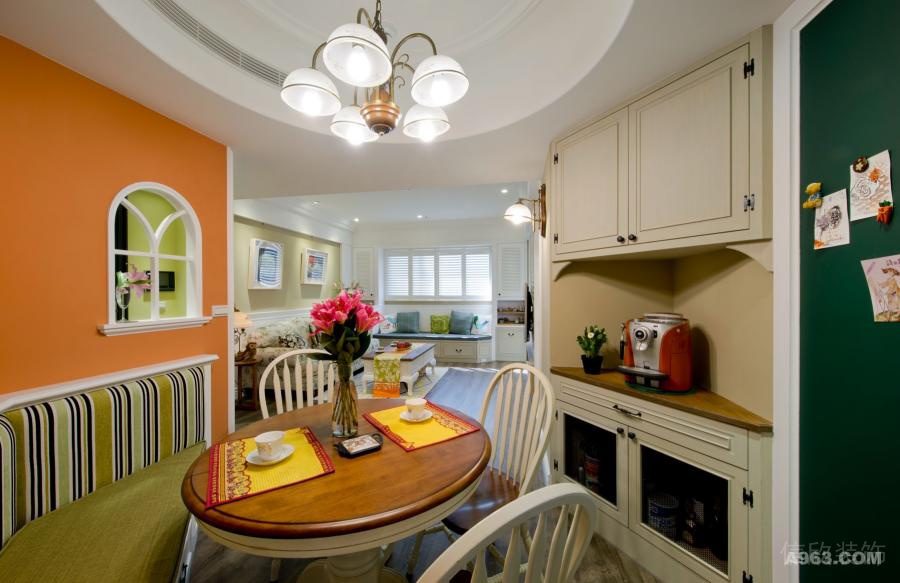 家裝美式風(fēng)格餐廳