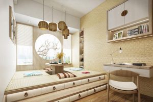 家居裝修設(shè)計日式風(fēng)格桂芳園臥室