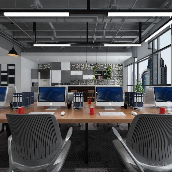 南山區(qū)恒泰辦公室裝修-公共辦公區(qū)2