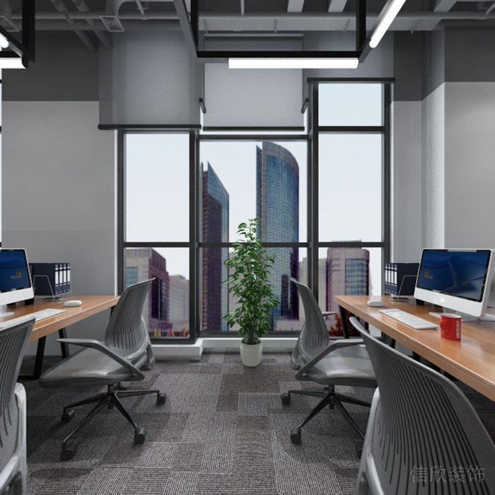 南山區(qū)恒泰辦公室裝修-公共辦公區(qū)4