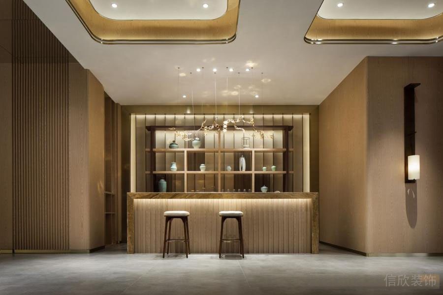 安心月子中心裝修設(shè)計吧臺