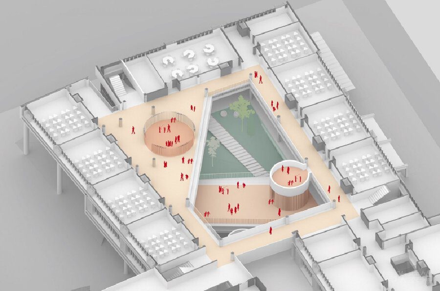 戶外活動(dòng)區(qū)域建筑設(shè)計(jì)圖