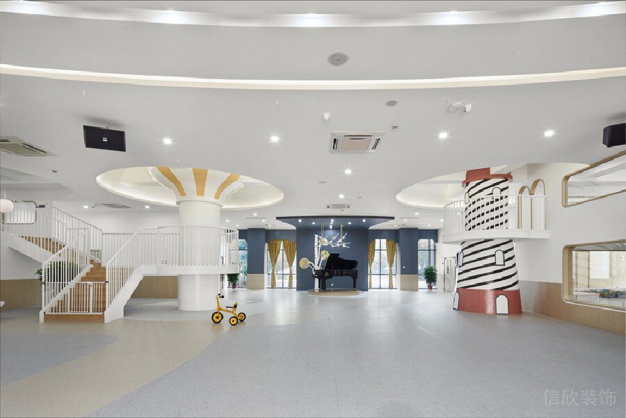 機構(gòu)裝修設(shè)計墻柱涂鴉效果圖