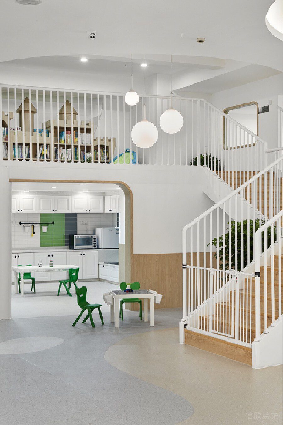 簡約風裝修設(shè)計柵格板護墻板裝修機構(gòu)設(shè)計