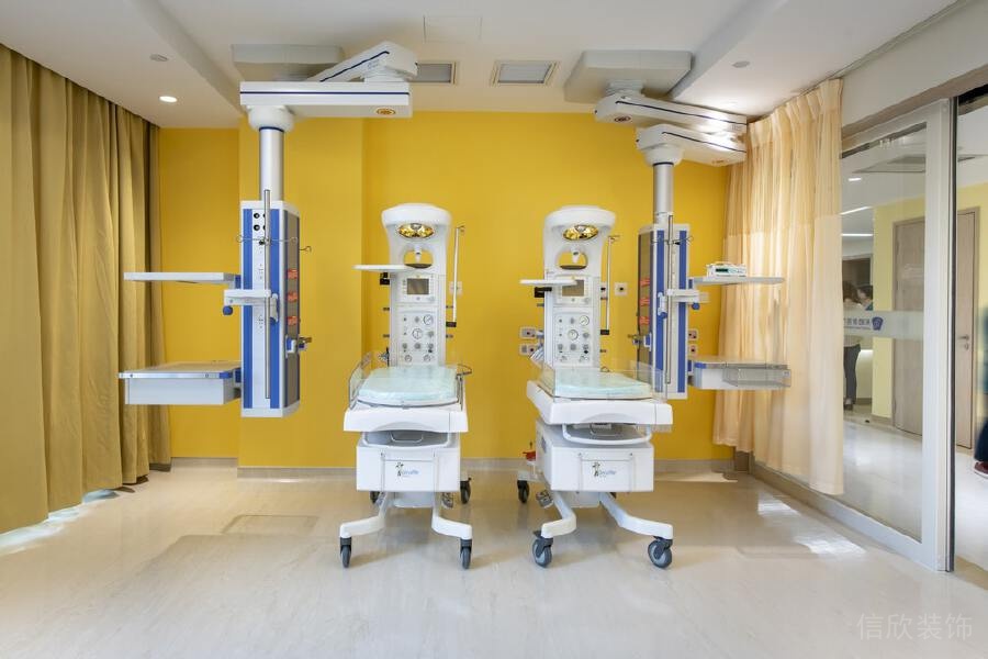 黃色醫(yī)院裝修設計簡約現(xiàn)代裝修效果圖
