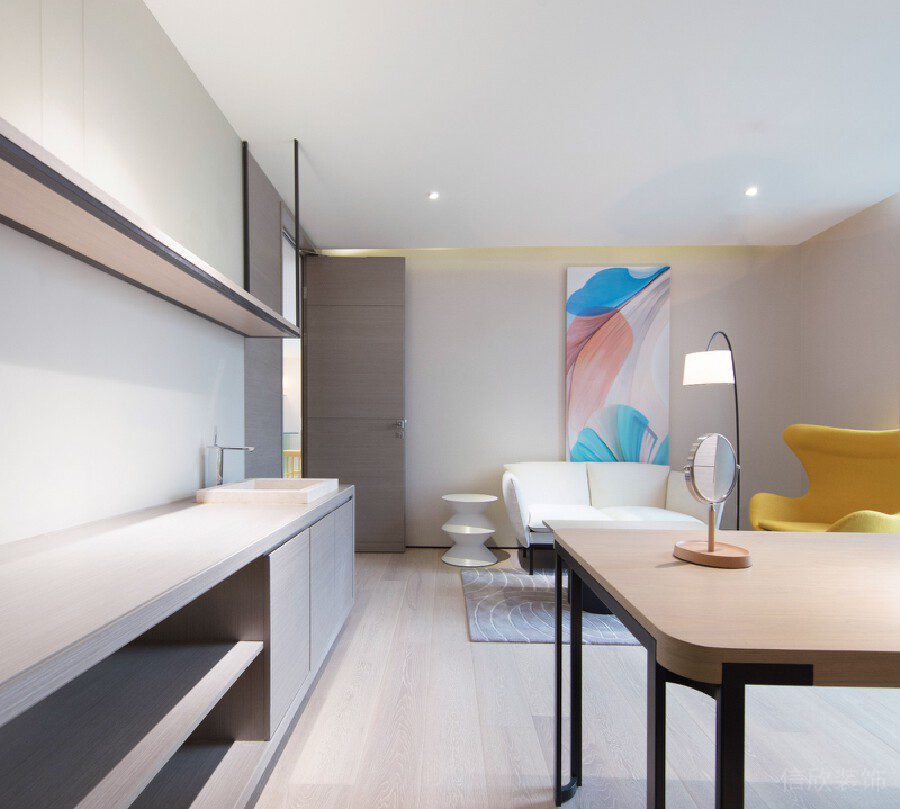 花卉藝術(shù)墻體裝飾畫裝修設(shè)計辦公室茶水間設(shè)計效果