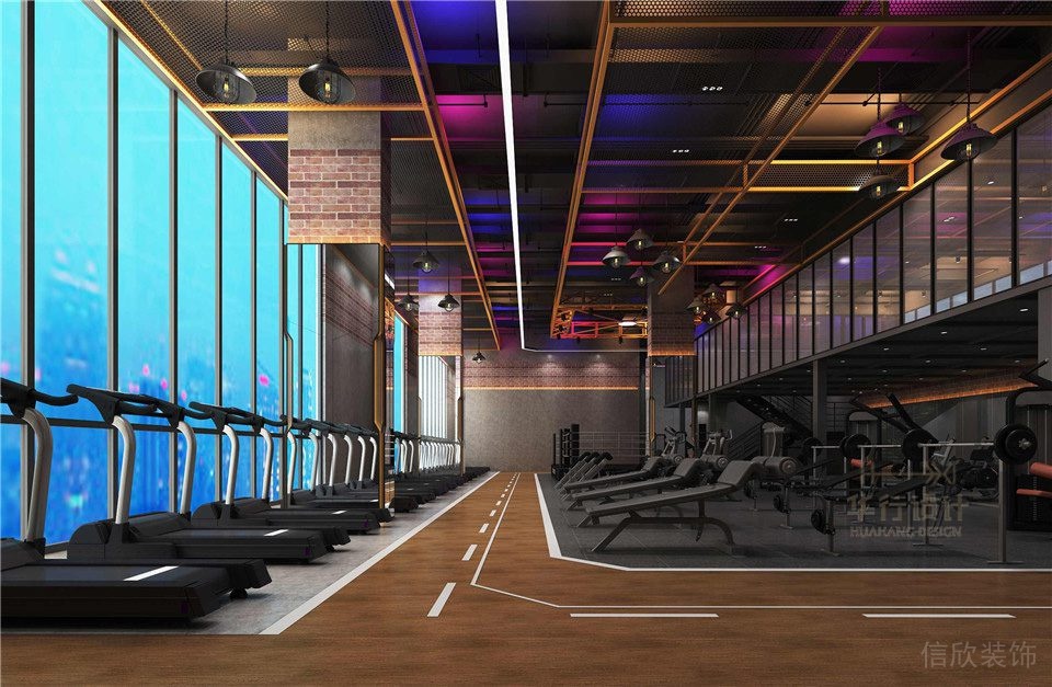 FITNESS健身房設(shè)計(jì)_跑步區(qū) FITNESS健身房設(shè)計(jì)_跑步區(qū)