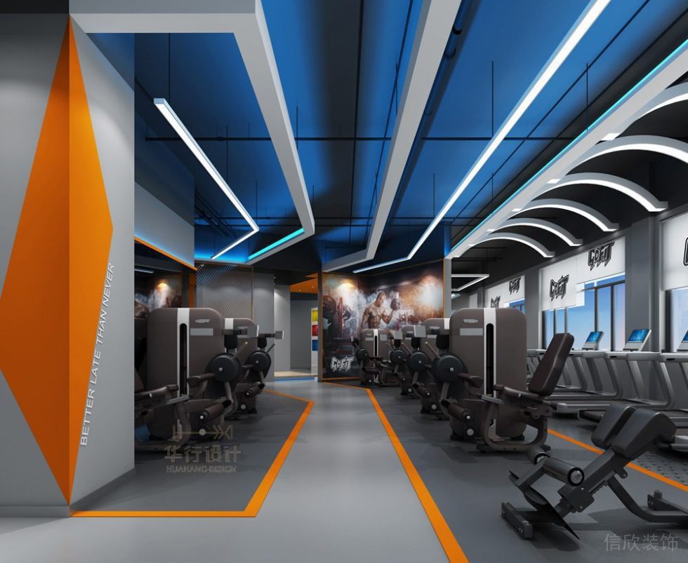 創(chuàng)新健身房設(shè)計_有氧器械區(qū)