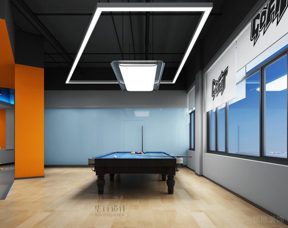 創(chuàng)新健身房設(shè)計_臺球桌