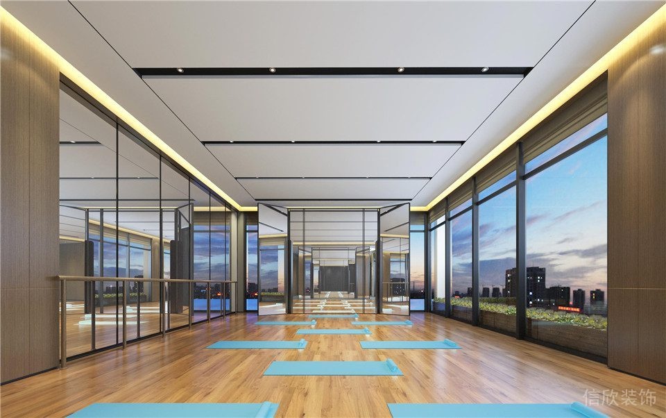 飛度健身房設(shè)計(jì)-多功能區(qū) 飛度健身房設(shè)計(jì)-多功能區(qū)