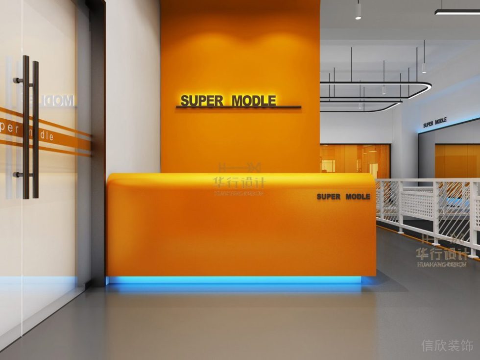 觀瀾超模健身俱樂(lè)部設(shè)計(jì)_前臺(tái)區(qū)