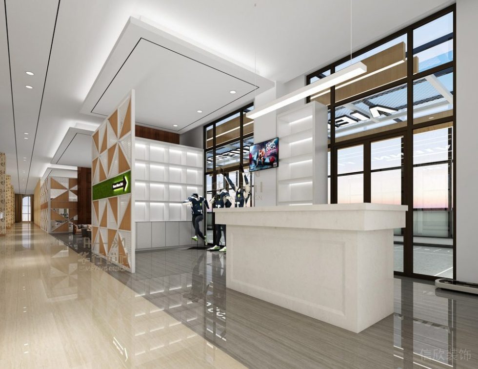 貴州維也納健身俱樂部裝修設(shè)計(jì)_接待區(qū) 貴州維也納健身俱樂部裝修設(shè)計(jì)_接待區(qū)