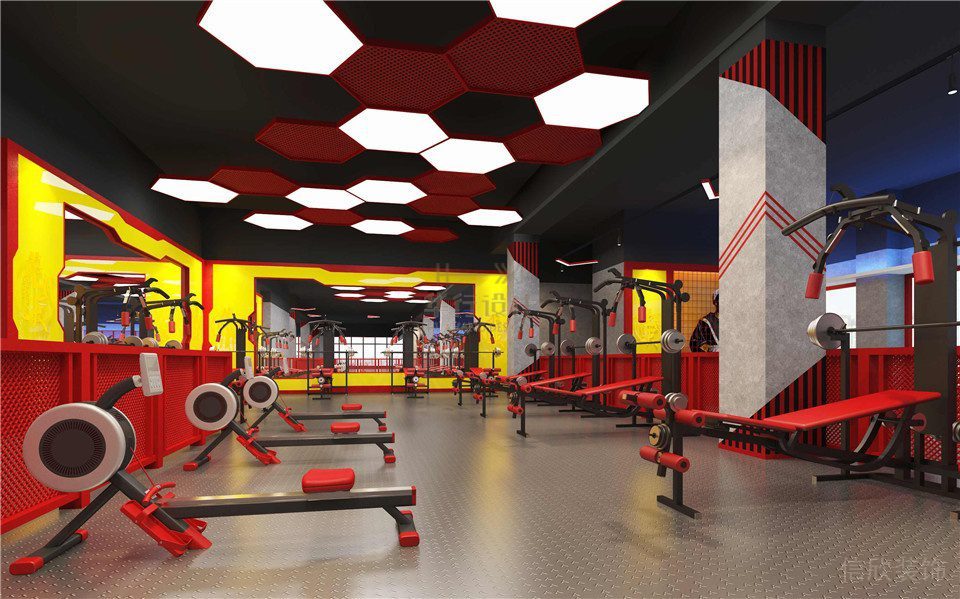 華武決朝陽二店健身房設(shè)計(jì)-重量區(qū) 華武決朝陽二店健身房設(shè)計(jì)-重量區(qū)