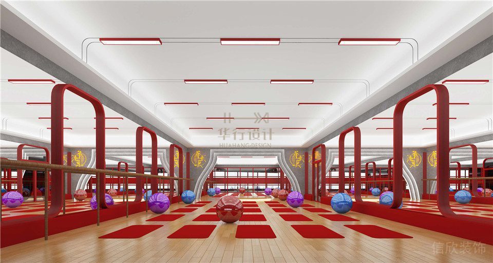 華武決朝陽二店健身房設(shè)計(jì)-操房 華武決朝陽二店健身房設(shè)計(jì)-操房