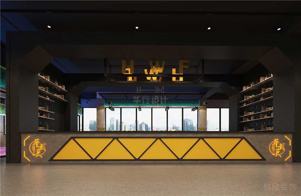 華武決鄭州健身房設(shè)計(jì)-服務(wù)臺(tái) 華武決鄭州健身房設(shè)計(jì)-服務(wù)臺(tái)