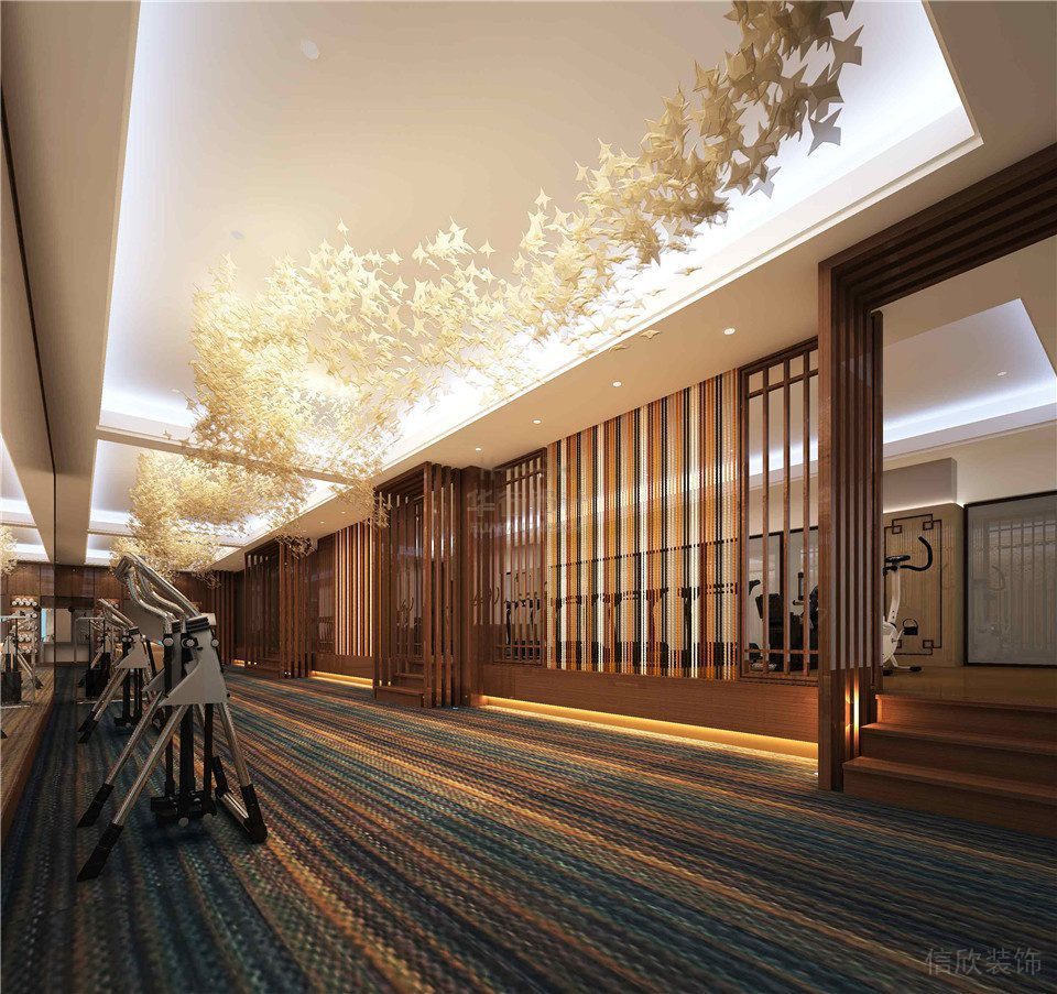 酒店健身會所裝修設(shè)計-大廳 酒店健身會所裝修設(shè)計-大廳