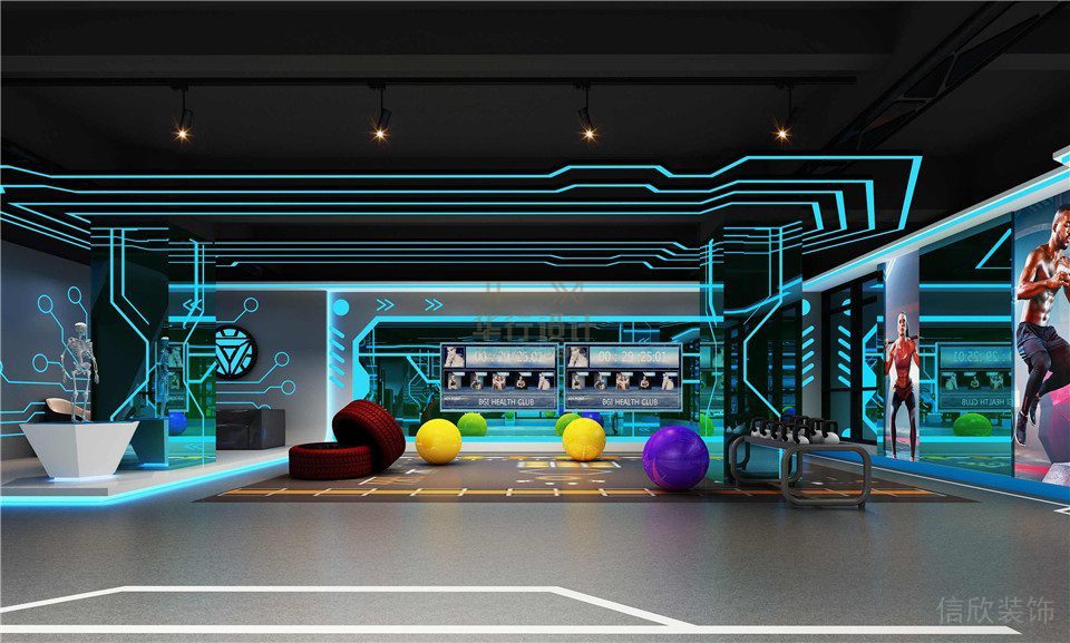 健身會(huì)所設(shè)計(jì)廣東韶關(guān)鍵卓健身_瑜伽