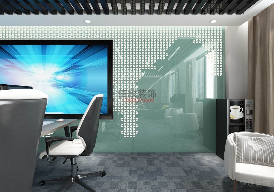 辦公室裝修總監(jiān)室-通順汽貿(mào)