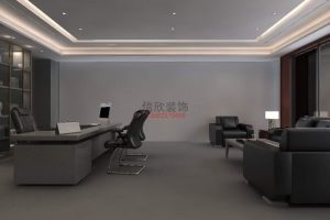 深圳辦公室裝修-董事長(zhǎng)室-易明科技公司