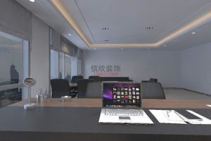 辦公室簡(jiǎn)約風(fēng)高級(jí)灰商務(wù)工作區(qū)域
