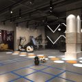 多功能教室設(shè)計(jì)墻體中式工業(yè)風(fēng)健身房裝修效果